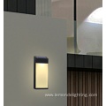 Wall Mounted Solar LED Garden Post Wall Lamp